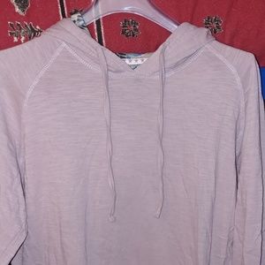 FREE PLANET Long sleeve hooded tee